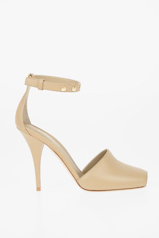 11 cm leather Stiletto Heel Ankle-strap sandals