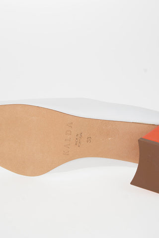 6cm Leather MARTINI Mules