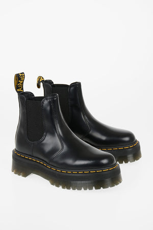 leather Chelsea boots