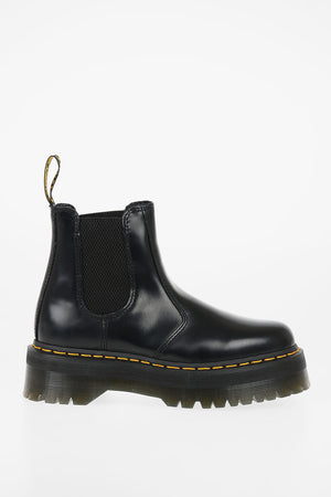 leather Chelsea boots