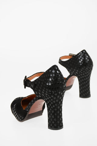 10cm leather DARA Mary Jane pumps
