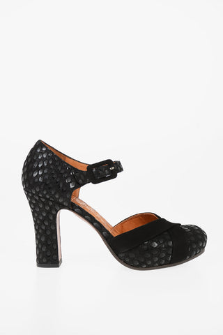 10cm leather DARA Mary Jane pumps