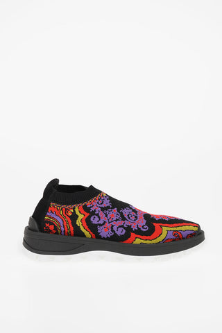 Jacquard Slip on sneakers