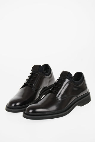 leather Derby shoes