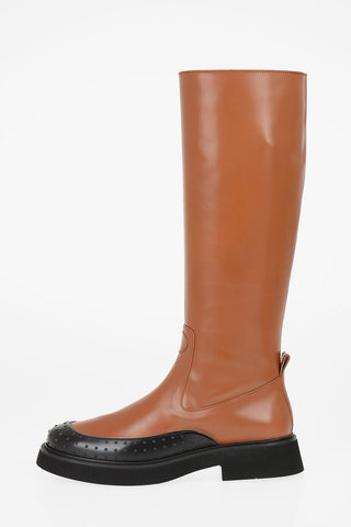 leather Boots