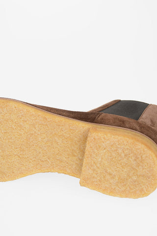 Suede leather Chelsea boots