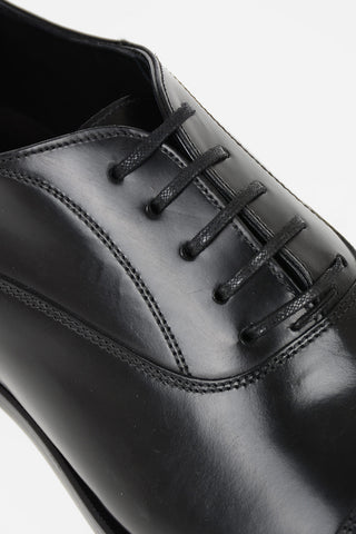 leather Oxford shoes