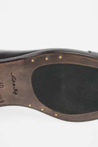 leather Oxford shoes