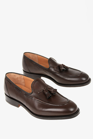leather KINGSLEY tassle loafers