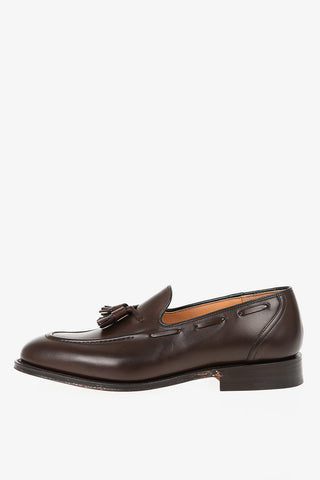 leather KINGSLEY tassle loafers