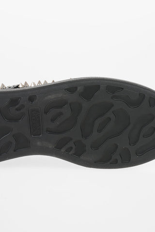 Derby brogue in pelle Borchiate