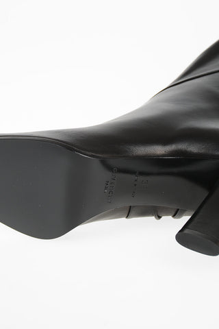 9.5 cm leather LOOKBOOK Knee boots