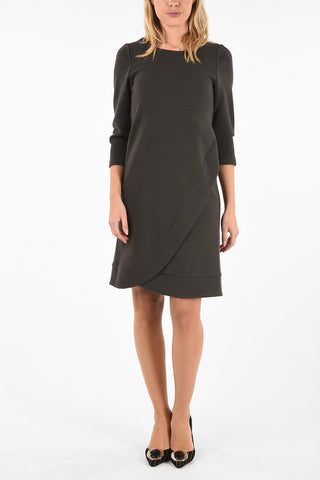 COLLEZIONI Shift Dress with 3/4 Sleeve