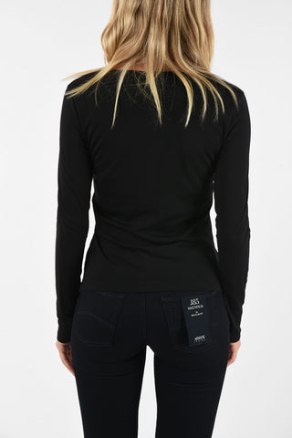ARMANI JEANS Long Sleeve T-shirt with Logo