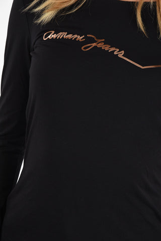 ARMANI JEANS Long Sleeve T-shirt with Logo