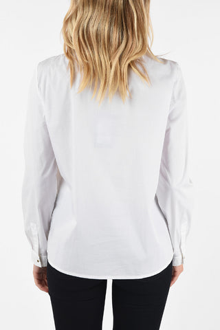 ARMANI JEANS Shirt with Glittered Neck