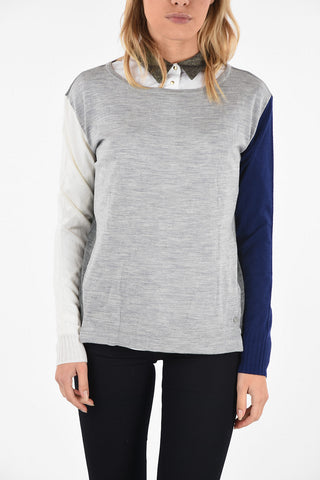 ARMANI JEANS Wool Crew-Neck Sweater