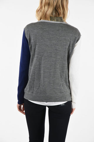 ARMANI JEANS Wool Crew-Neck Sweater