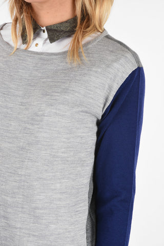 ARMANI JEANS Wool Crew-Neck Sweater