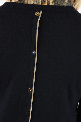 ARMANI JEANS Button Back Sweater