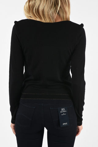ARMANI JEANS Maglia con Volant