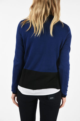 ARMANI JEANS Two-Tone Crew-Neck Sweater