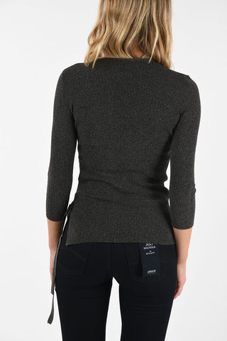 ARMANI JEANS Super Slim Fit Ribbed Sweater