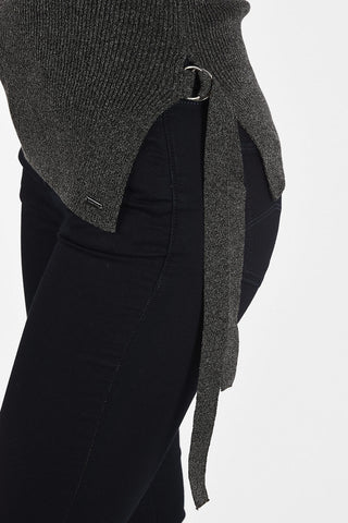 ARMANI JEANS Super Slim Fit Ribbed Sweater