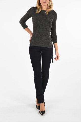 ARMANI JEANS Super Slim Fit Ribbed Sweater