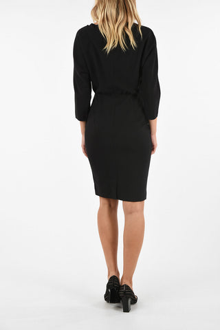 ARMANI JEANS Sheath Dress with 3/4 Sleeve