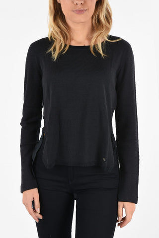 ARMANI JEANS Asymmetrical Cut Sweater