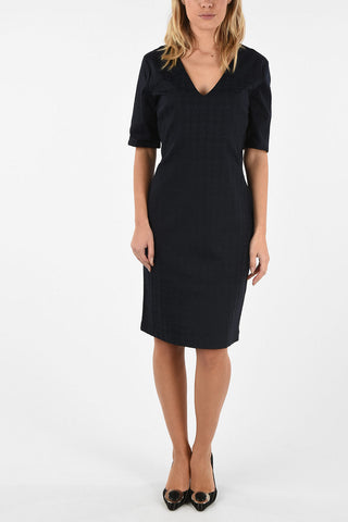 ARMANI JEANS Embroidered A-Line Dress