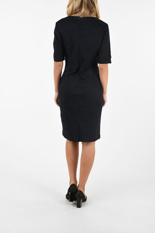 ARMANI JEANS Embroidered A-Line Dress