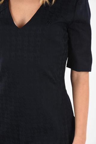 ARMANI JEANS Embroidered A-Line Dress