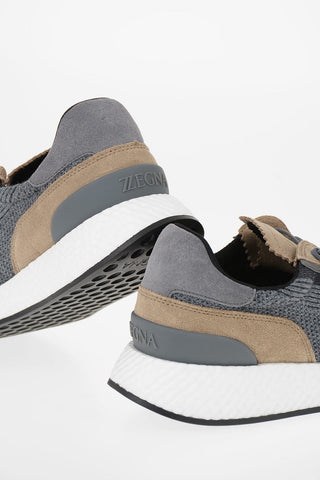 Z Fabric and Leather TECHMERINO PIUMA Sneakers