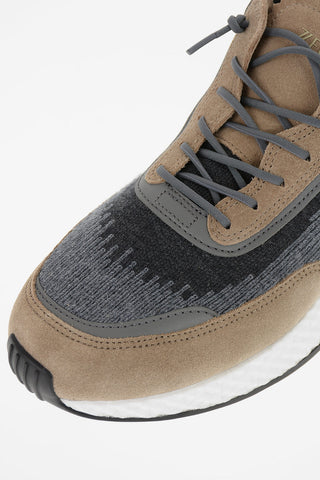 Z Fabric and Leather TECHMERINO PIUMA Sneakers