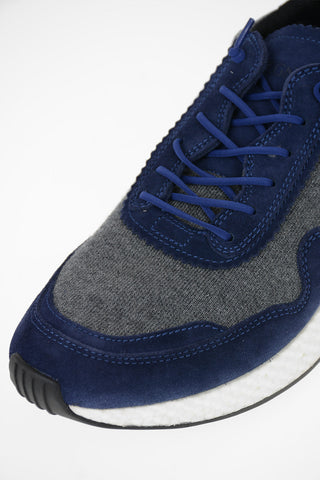 ZZEGNA Fabric and Leather TECHMERINO PIUMA Sneakers