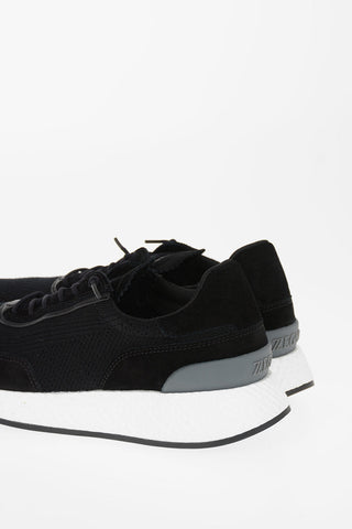 Z Fabric and Leather TECHMERINO PIUMA Sneakers