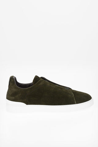 COUTURE Suede Leather TRIPLE STITCH Sneakers