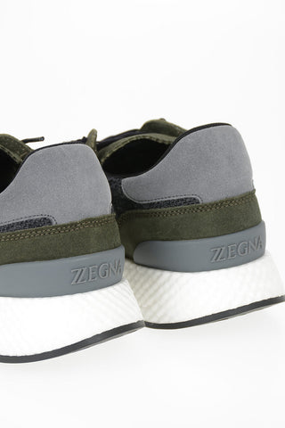 Z Fabric and Leather TECHMERINO PIUMA Sneakers