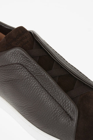 COUTURE Suede Leather TRIPLE STITCH Sneakers