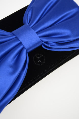 GIORGIO ARMANI Chenille Pochette with Bow