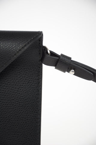 GIORGIO ARMANI Leather Wristlet Bag
