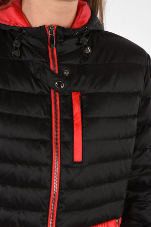 ARMANI JEANS Full Zip Two-Tone Down Jacket