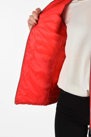 ARMANI JEANS Full Zip Two-Tone Down Jacket