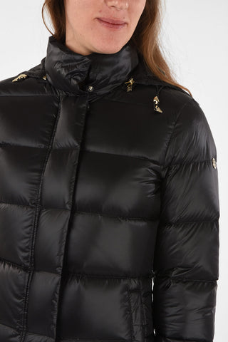 ARMANI JEANS Piumino 3/4 con Abbottonatura Nascosta
