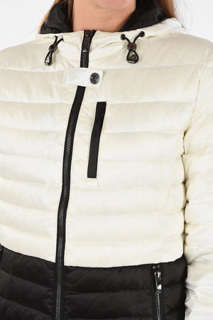 ARMANI JEANS Full Zip Two-Tone Down Jacket