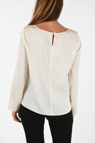COLLEZIONI Silk Loose Blouse