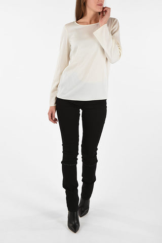 COLLEZIONI Silk Loose Blouse