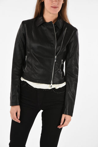 ARMANI JEANS Giubbotto Biker in Finta Pelle